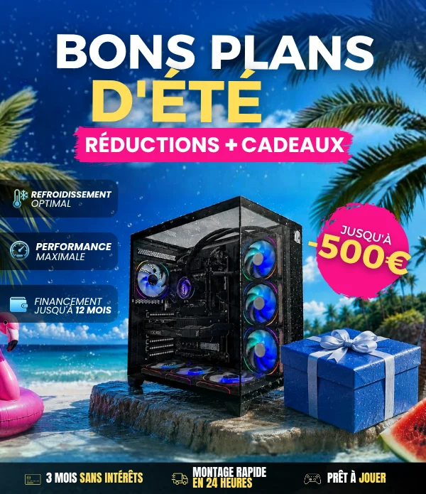 Bons Plans d'Été Nitropc — jusqu'à 500€ de réduction, réductions + cadeau