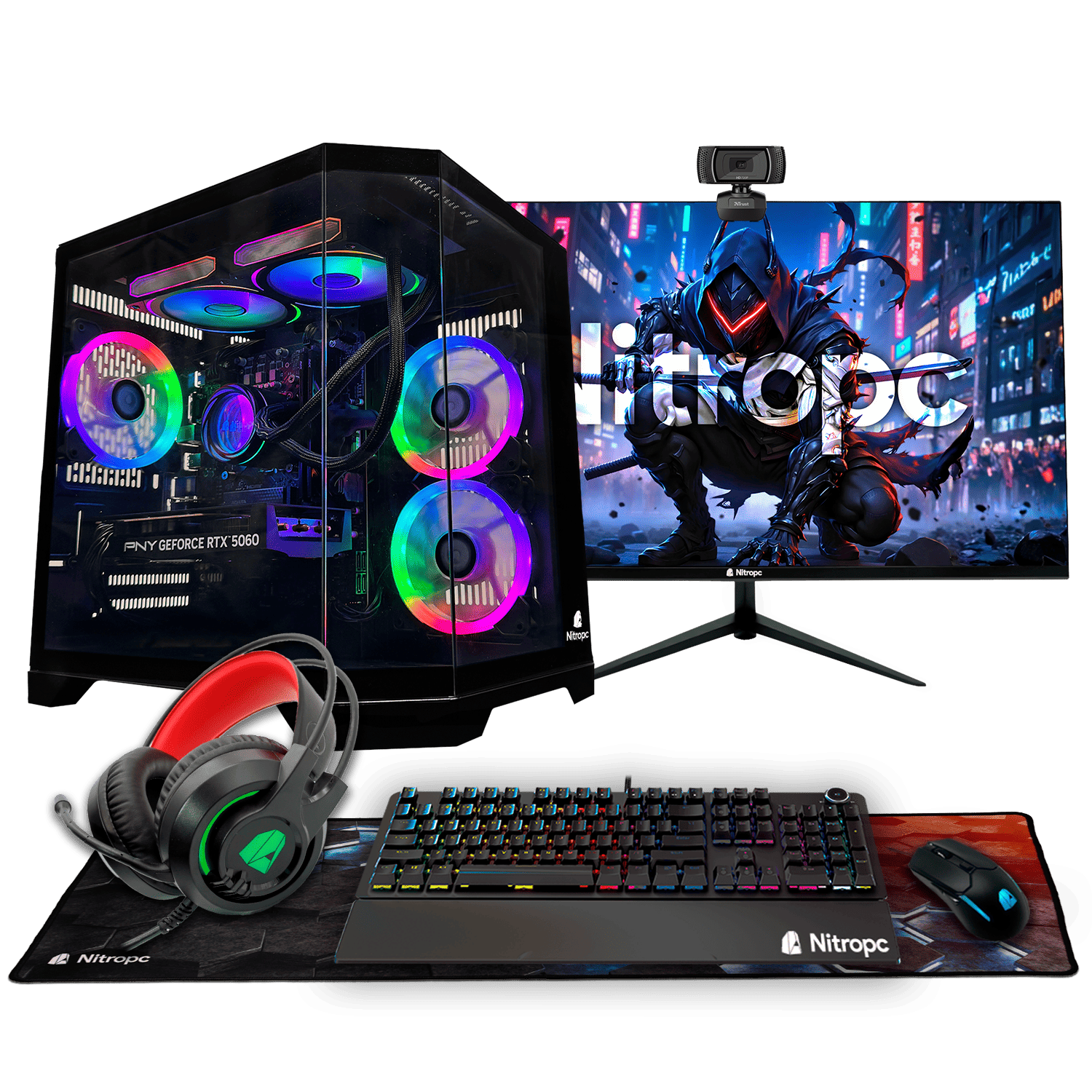 Pack Avancé R7 5800X, RTX5060Ti