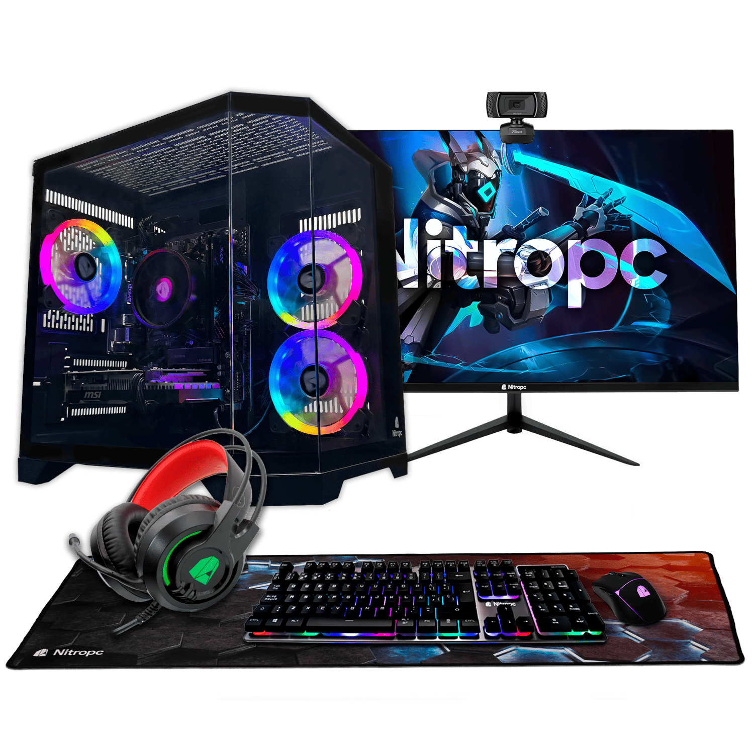 Pack Avancé R7 5700X, RTX5060